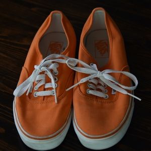 Orange Vans